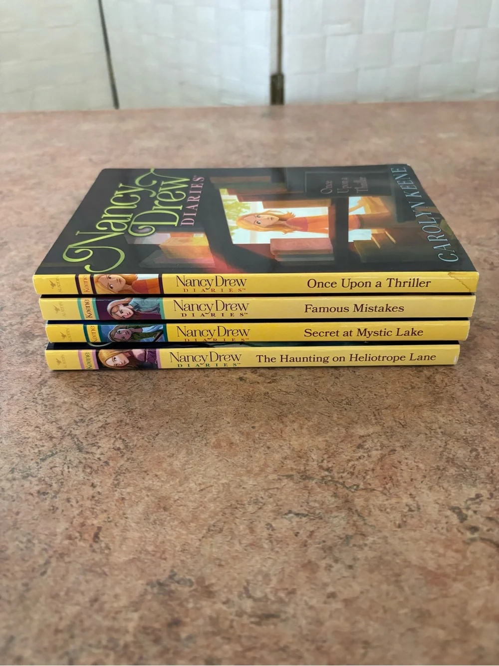 Nancy Drew Diaries Book Lot Carolyn Keene